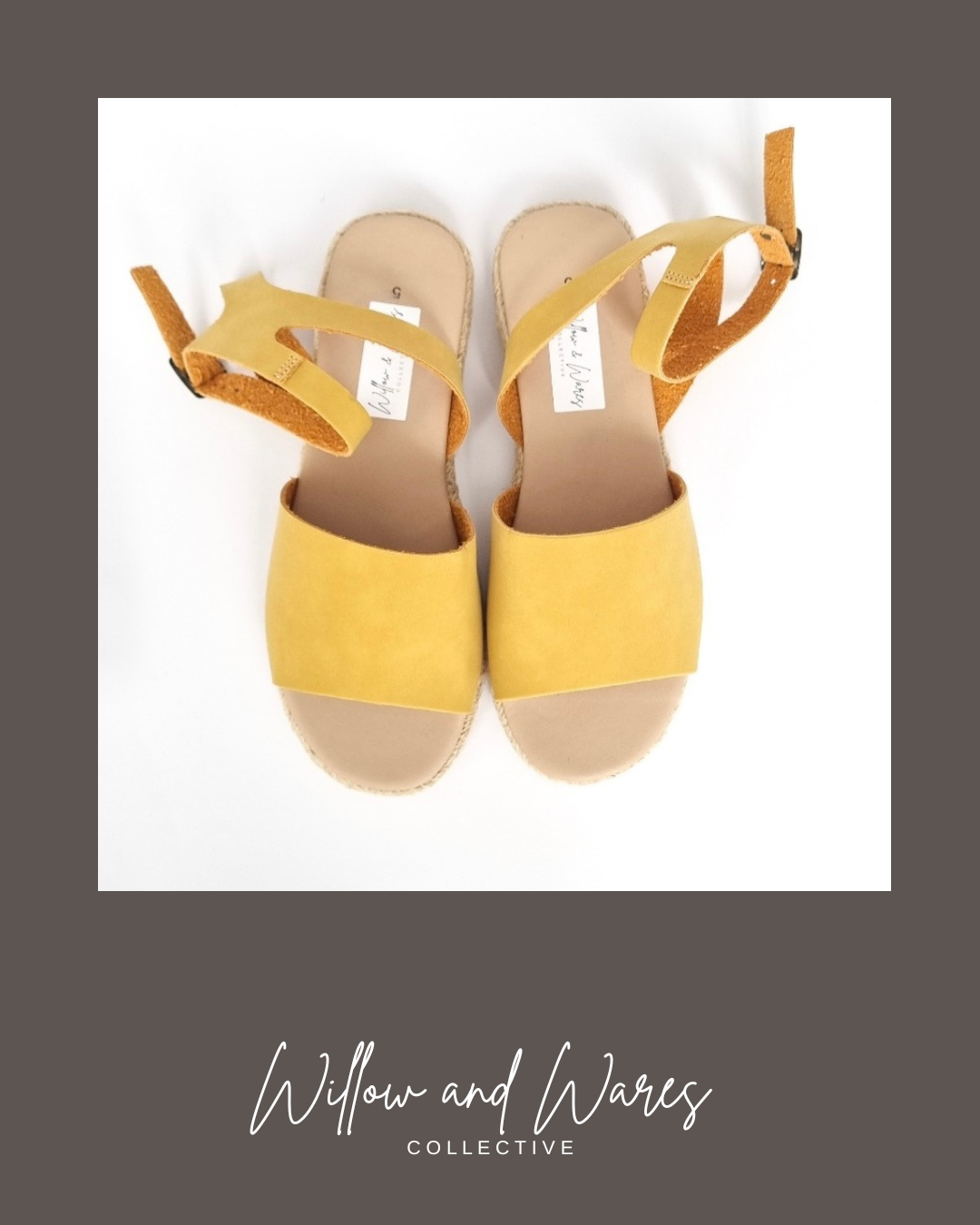 Happy Days Sandals in Sunflower Yellow