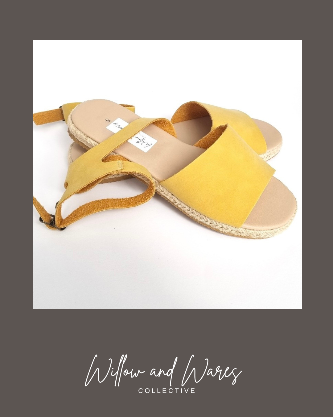 Happy Days Sandals in Sunflower Yellow