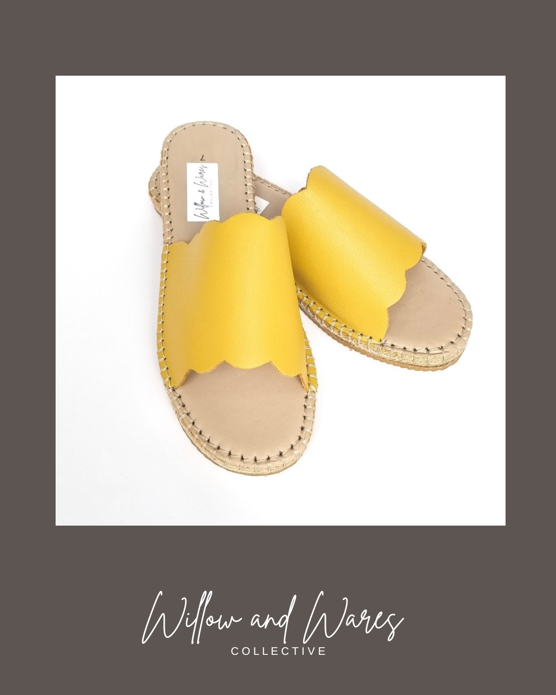 Petal Sandal in Sunflower Yellow