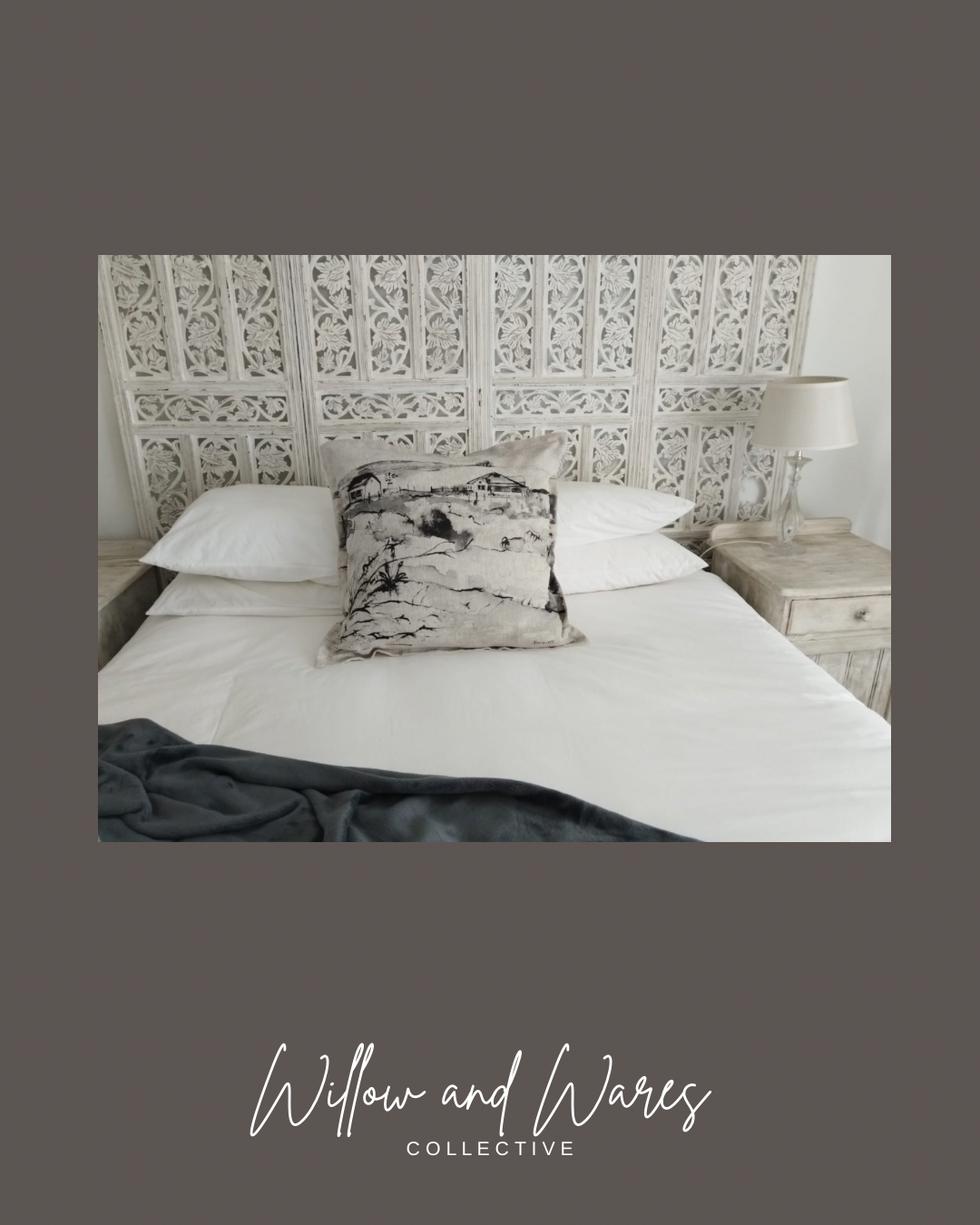 Square Linen Cusions by Jacolize Art